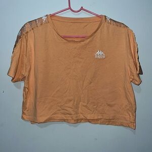 Orange kappa top
